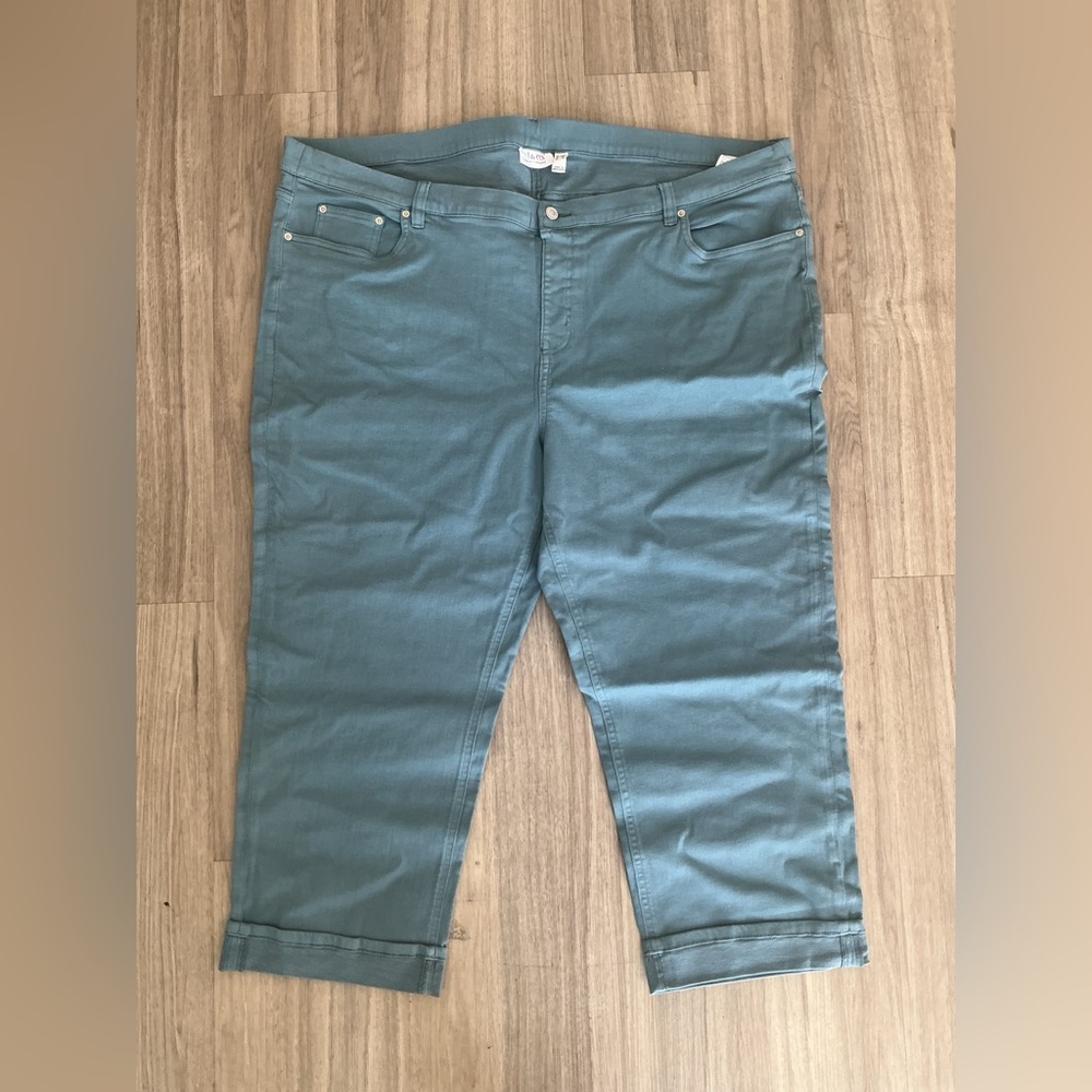 Aegean Blue Jeans - Size 28W, NEW belle by Kim gravel